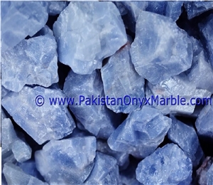Calcite Rough Natural Blue Calcite Crystal