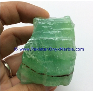Calcite Rough Natural Green