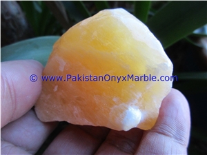 Calcite Rough Natural Honey Calcite Crystal
