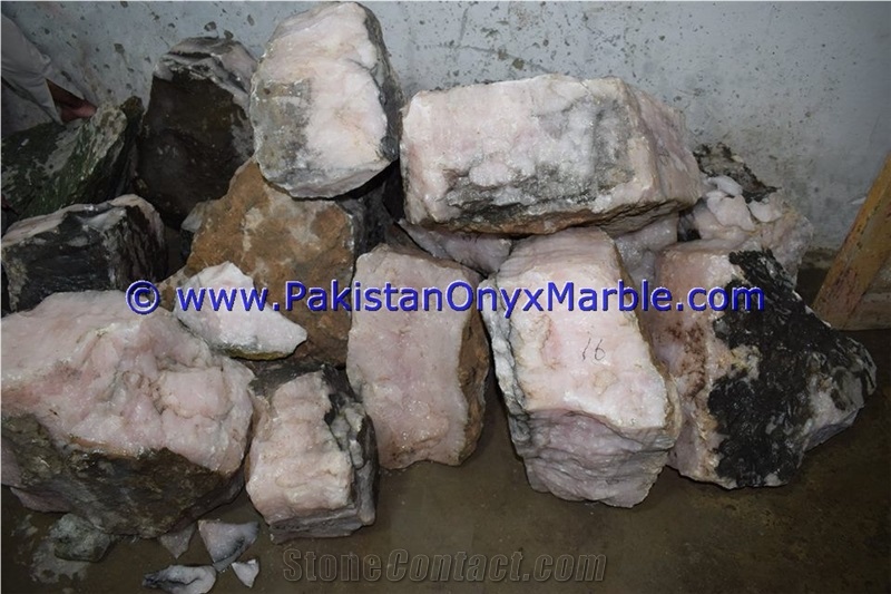 Calcite Rough Natural Pink Calcite Crystal