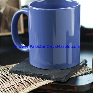 Coaster Sets Black Slate Stone