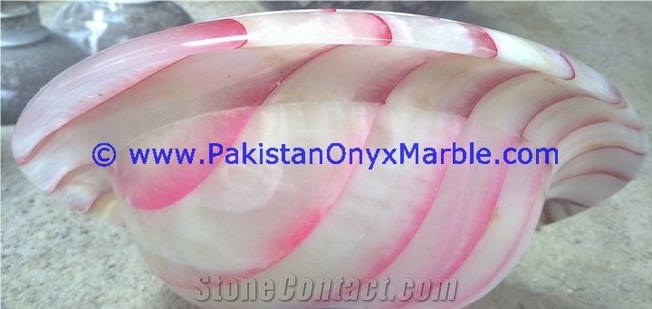 Colored Patch Work Onyx Bowls