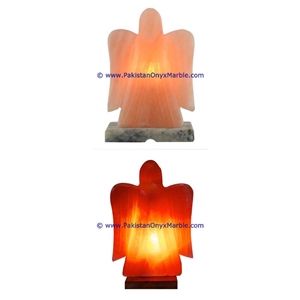 Himalayan Ionic Salt Crystal Angel Lamp