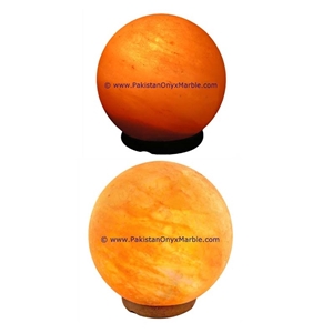 Himalayan Ionic Salt Crystal Ball Lamp