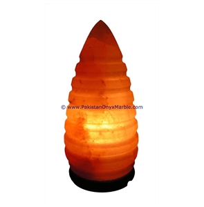 Himalayan Ionic Salt Crystal Cone Lamp