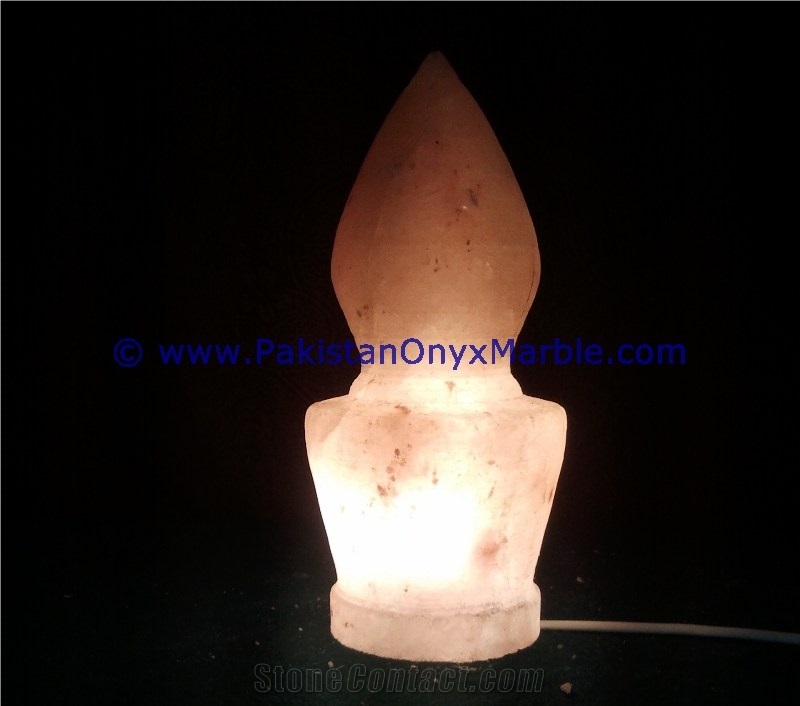 Himalayan Ionic Salt Crystal Cone Lamp