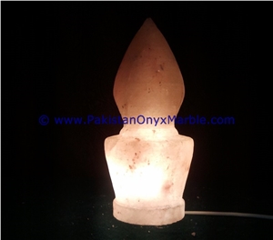 Himalayan Ionic Salt Crystal Cone Lamp