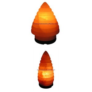 Himalayan Ionic Salt Crystal Cone Lamp