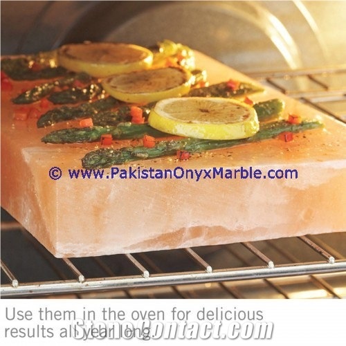Himalayan Pink Salt Cooking Tiles Plates Bricks