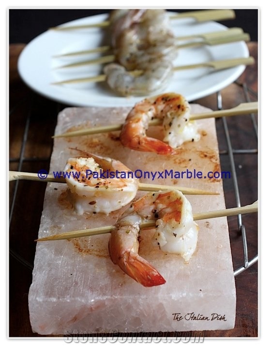 Himalayan Pink Salt Cooking Tiles Plates Bricks