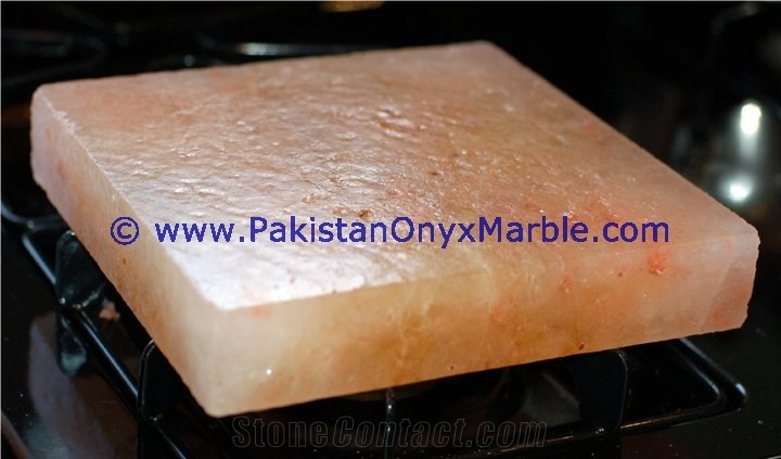 Himalayan Pink Salt Cooking Tiles Plates Bricks