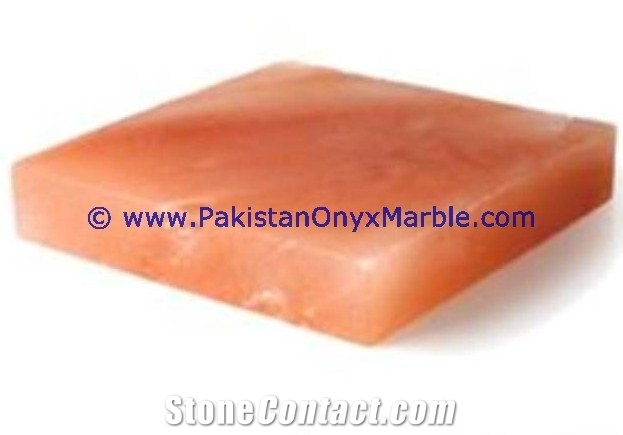 Himalayan Pink Salt Cooking Tiles Plates Bricks