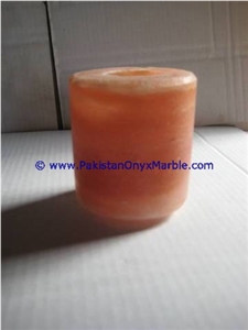 Himalayan Salt Candle Holder Tea Light Cylinder