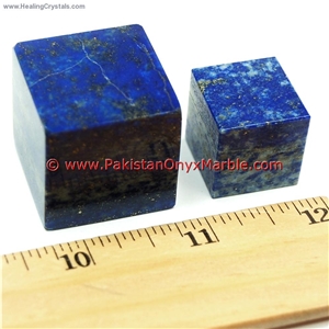 Lapis Lazuli Cubes