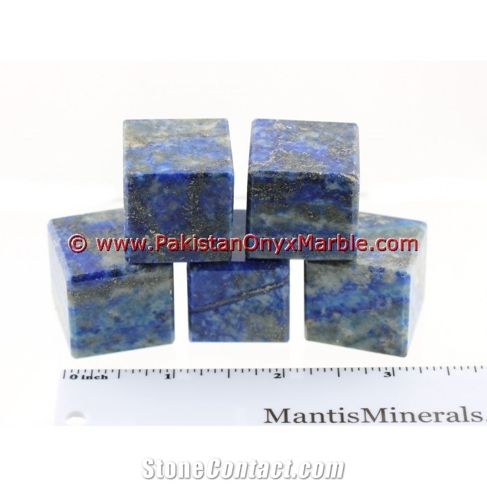 Lapis Lazuli Cubes