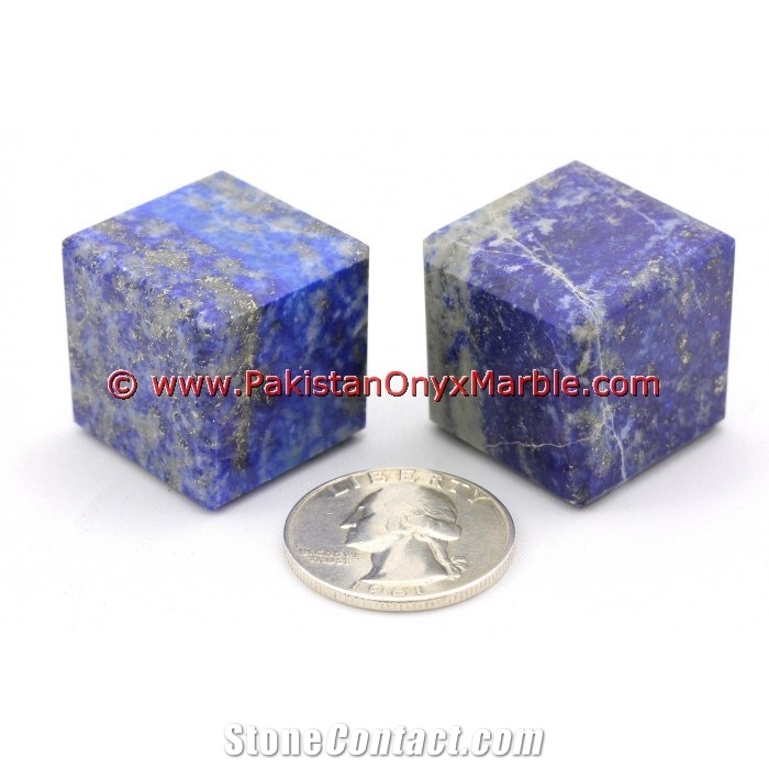 Lapis Lazuli Cubes