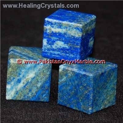Lapis Lazuli Cubes