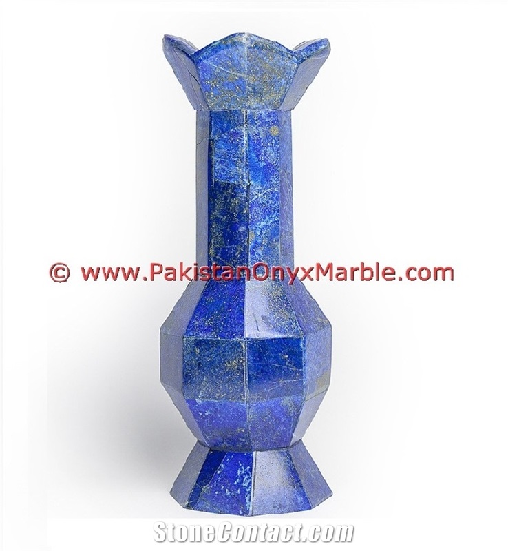 Lapis Lazuli Flower Vases