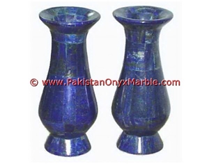 Lapis Lazuli Flower Vases