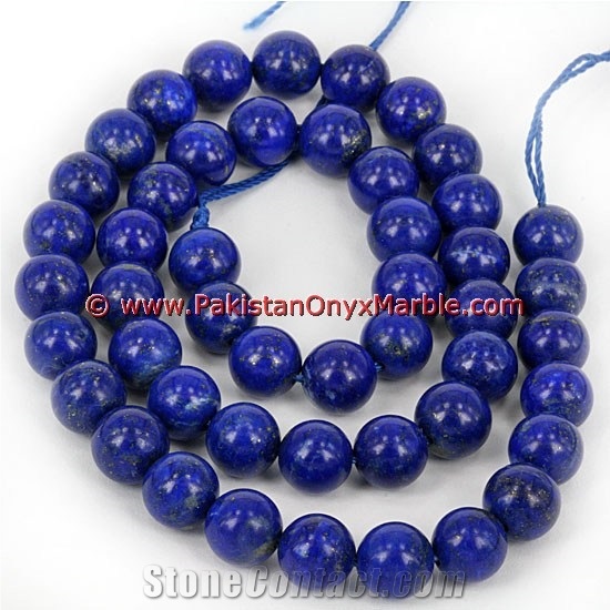 Lapis Lazuli Natural Beads Handicrafts