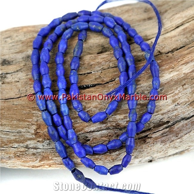 Lapis Lazuli Natural Beads Handicrafts