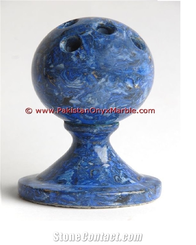 Lapis Lazuli World Globe