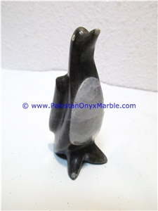 Marble Animals Penguin Statue Sculpture Figurine