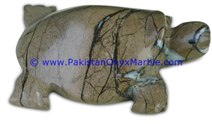 Marble Animals Turtles Statue Sculpture Figurine