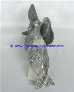 Marble Birds Dove Statue Sculpture Figurine