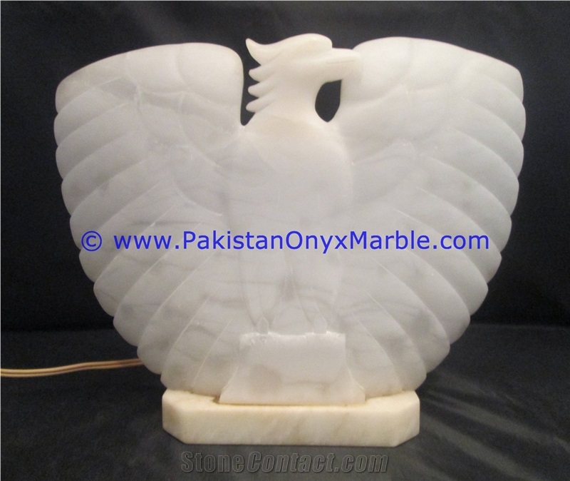 Marble Birds Eagle Statue Sculpture