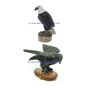 Marble Birds Eagle Statue Sculpture