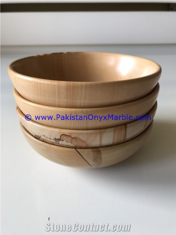 Marble Bowls Teakwood Burmateak Dinning