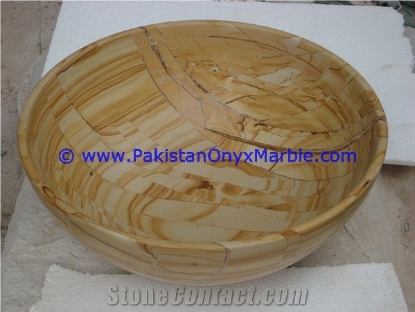 Marble Bowls Teakwood Burmateak Dinning