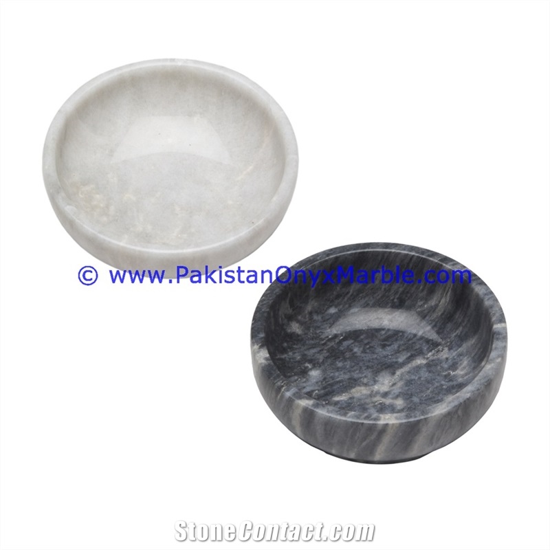 Marble Bowls White Ziarat Carrara Dinning