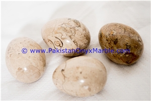 Marble Eggs Decorative Verona Sahara Beige