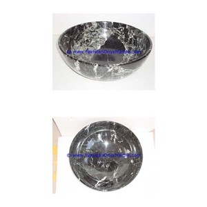 Marble Fruit Bowls Black Zebra Marble Dish Cake