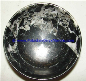 Marble Fruit Bowls Black Zebra Marble Dish Cake