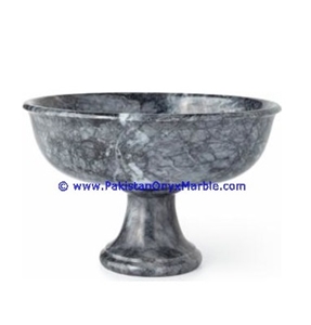 Marble Fruit Bowls Gray Marble Dish Cake Plates