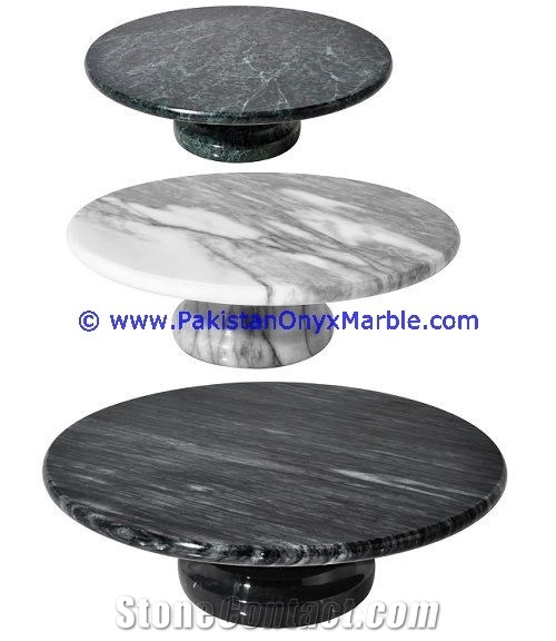 Marble Fruit Bowls Gray Marble Dish Cake Plates
