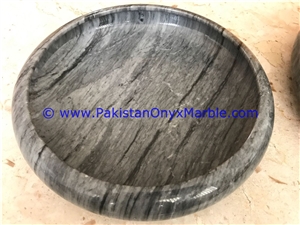 Marble Fruit Bowls Gray Marble Dish Cake Plates