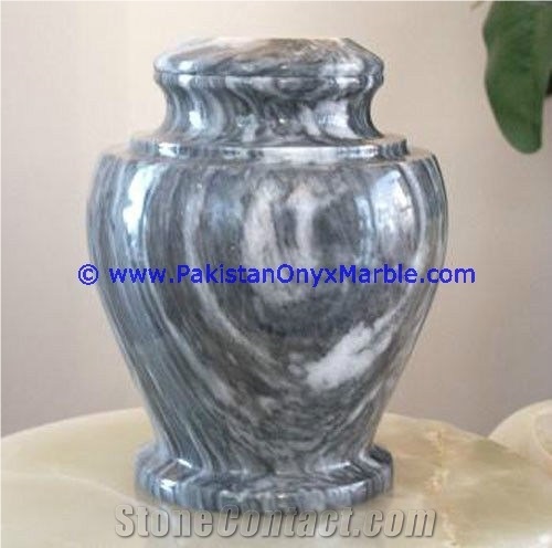 Marble Jars Gray Marble Handcarved Lid Sugar Candy