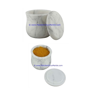 Marble Jars Ziarat Carrara White Marble