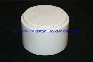Marble Jars Ziarat Carrara White Marble