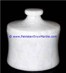 Marble Jars Ziarat Carrara White Marble