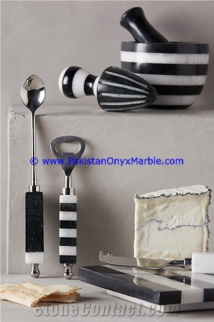 Marble Mortar Pestle Multi Stone Marble