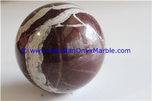 Marble Spheres Round Ball Red Zebra Marble Spheres Round Ball Red Zebra
