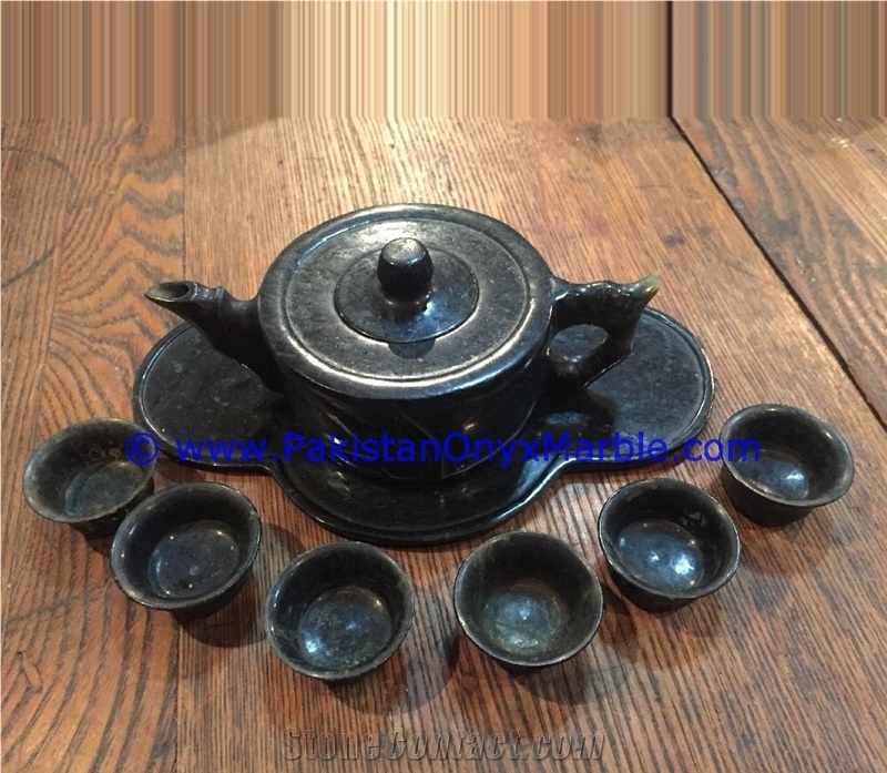 Marble Tea Cup and Saucer Set Tea