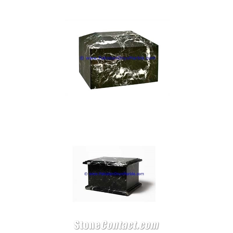Marble Urns Black Zebra Marble Urns