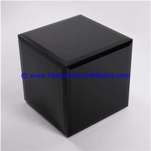 Marble Urns Jet Black Marble Urns
