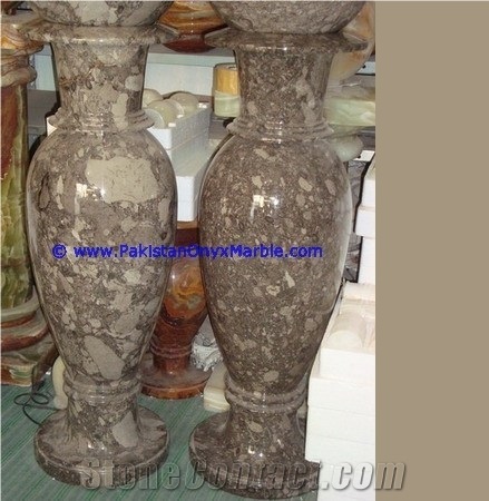 Marble Vases Oceanic Gemstone Marble